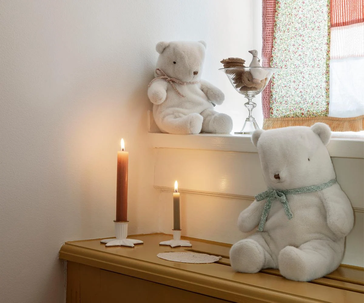 Peluche ours, Small - Blanc cassé 2