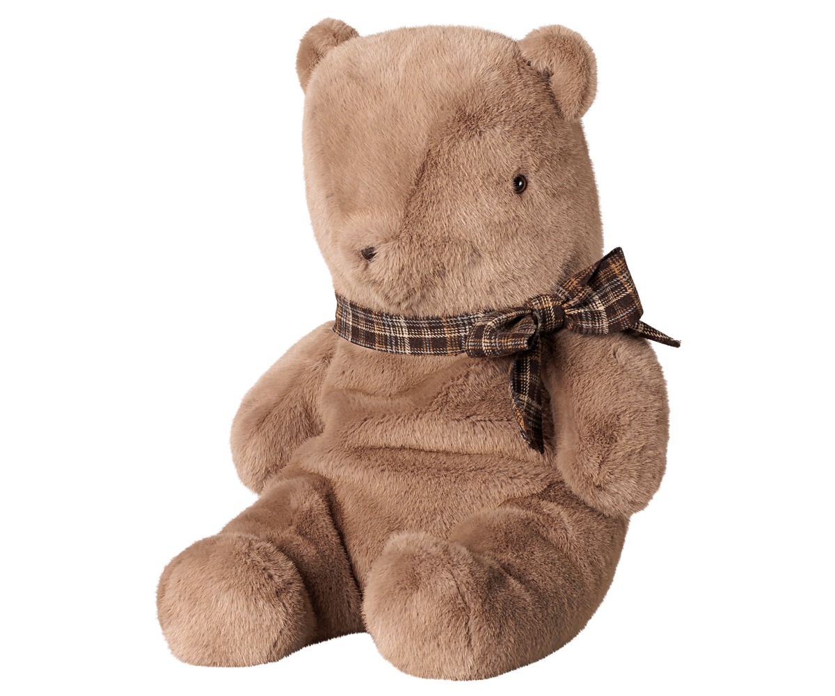 Peluche Ours, Large - Taupe foncé