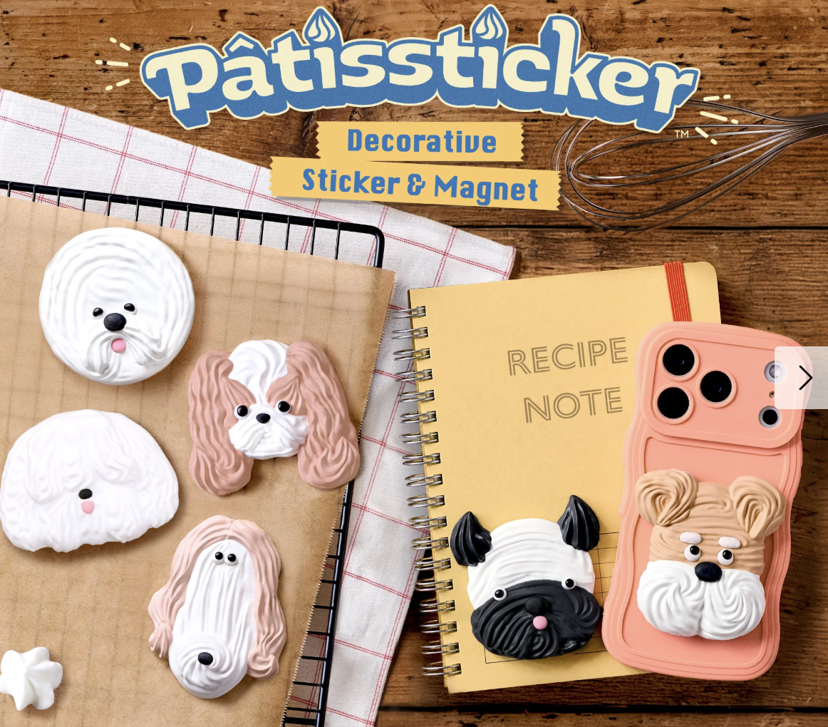 Pâtissticker - Meringue Dogs Series  2