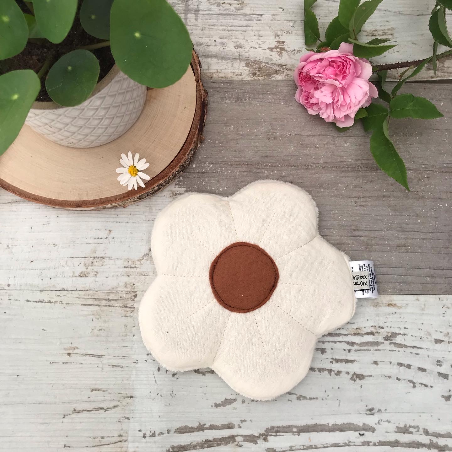Bouillotte sèche - fleur 2