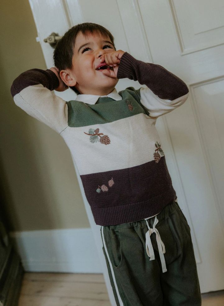 Pantalon FLIINK donny vert  3