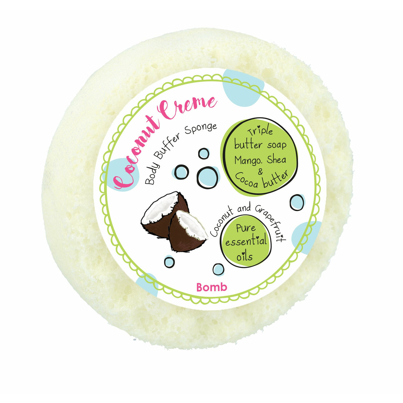 Eponges pour le bain 🛁 — Coconut cream