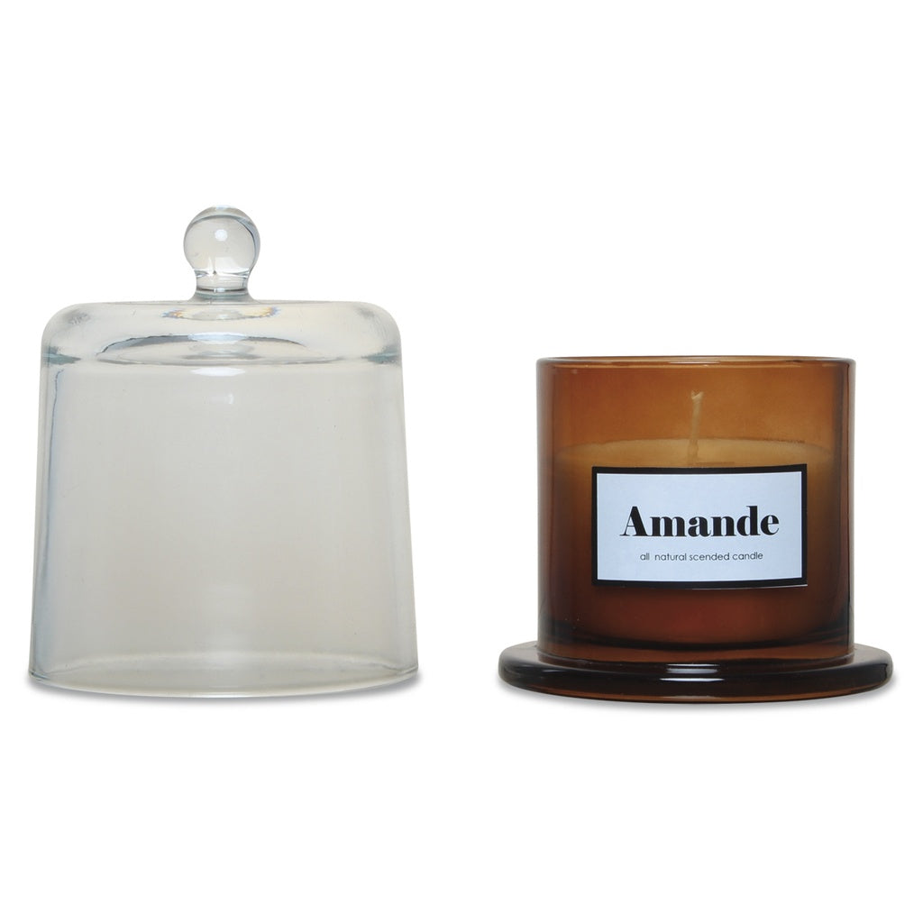 Bougie cloche Ambre gm amande douce 3