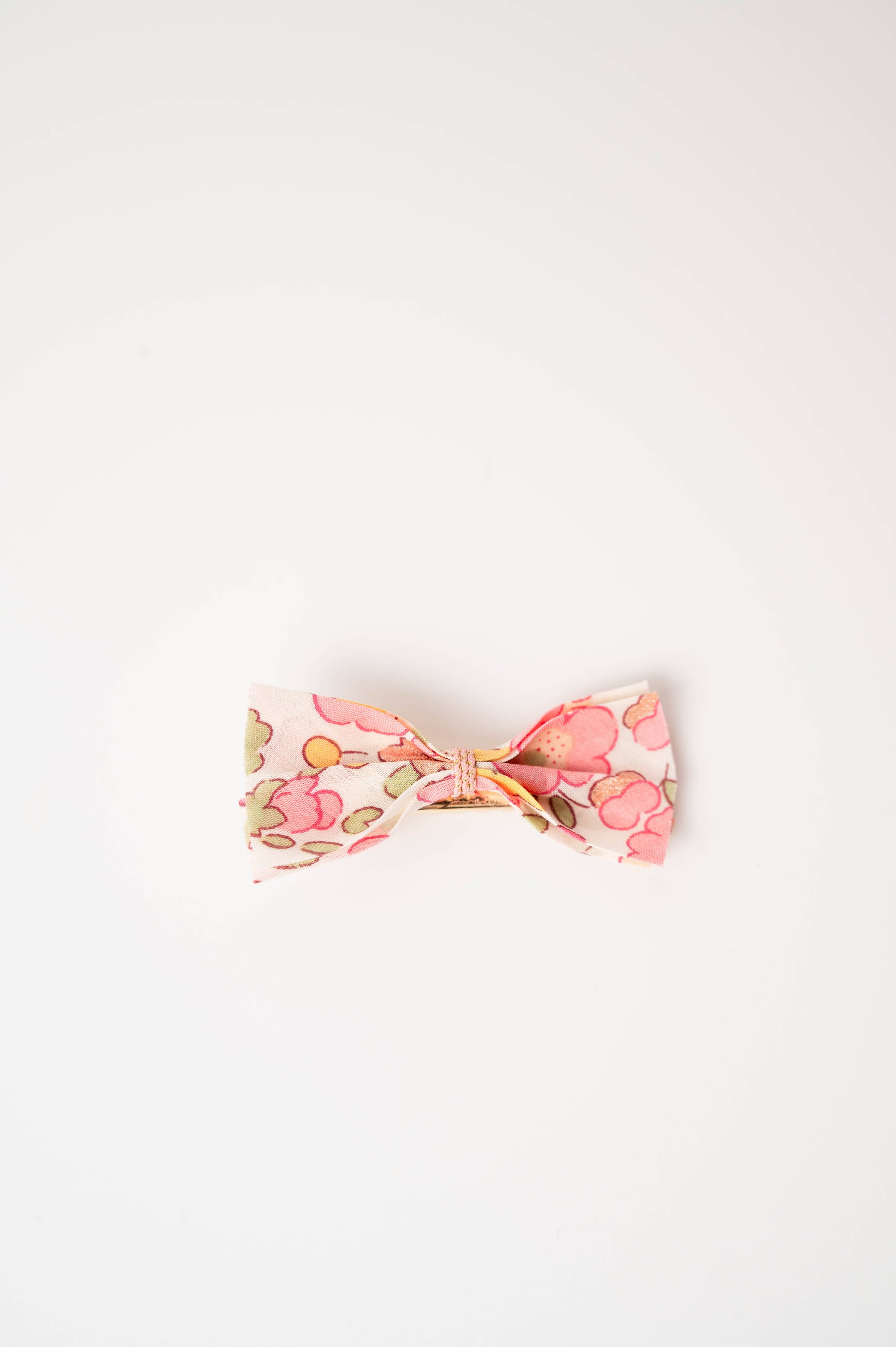 Barrette Liberty Betsy rose vanille