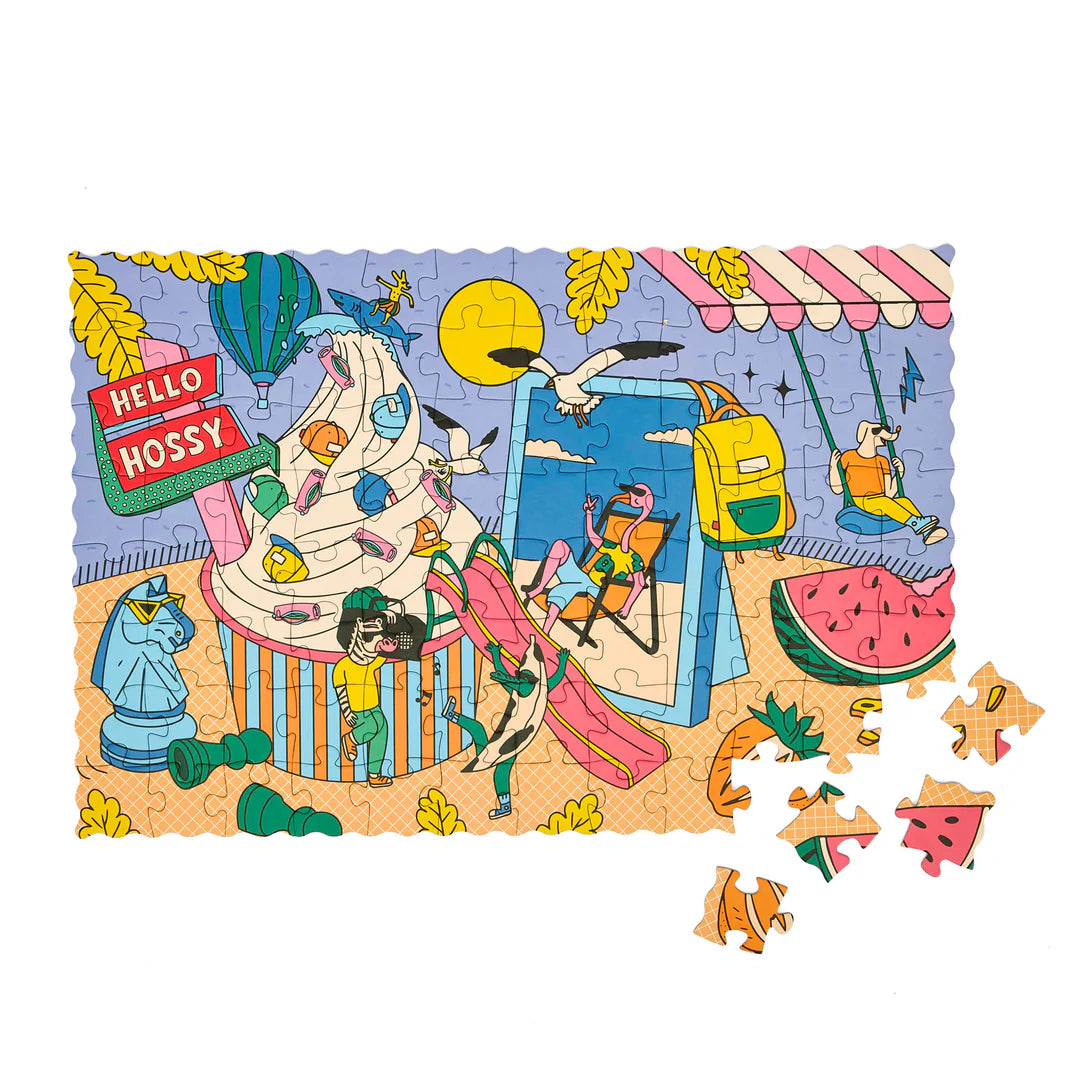 Puzzle Ice Cream Day. 2