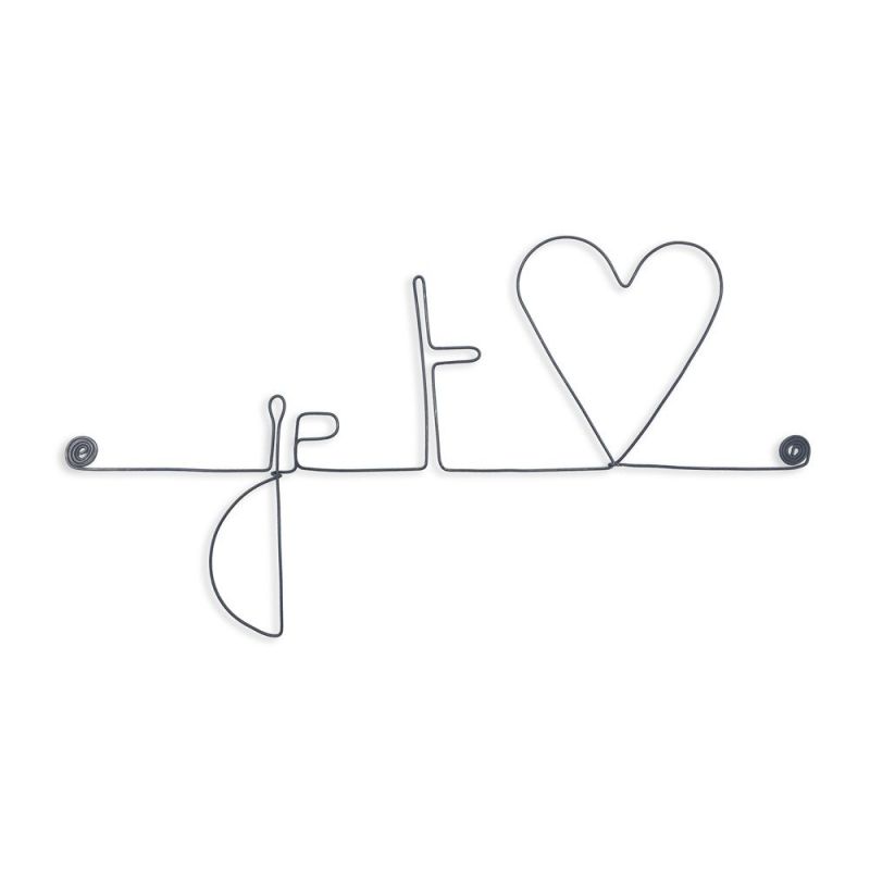 Déco en Fil de fer - Je t'aime