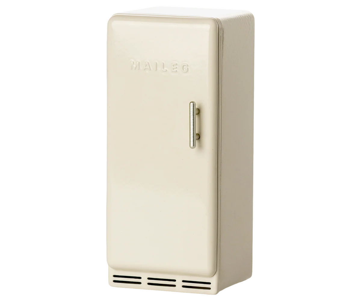 Maileg : Réfrigérateur, Souris - Blanc Off white 4