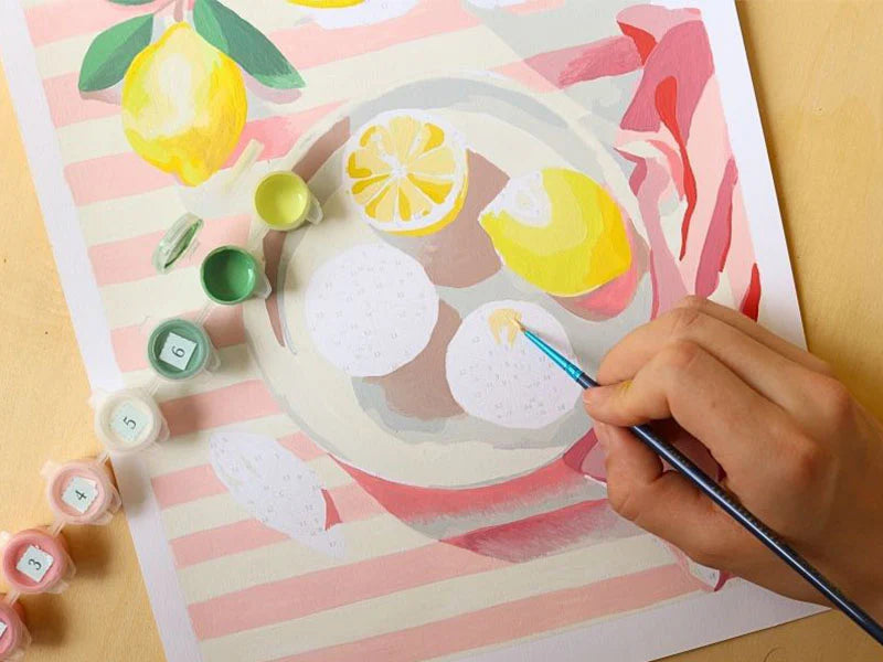 Coffret Petit Pinceau peinture écologique à l’eau au N° 8