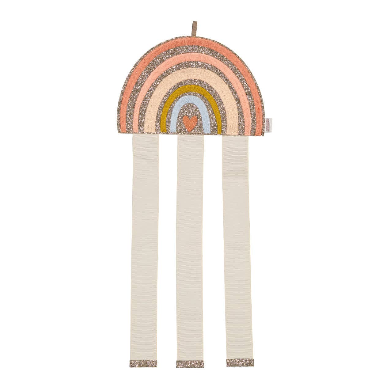 Porte barrettes mural - Arc-en-ciel