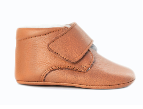 Poppée : Chaussons Minisa Savana whisky à scratch — 16