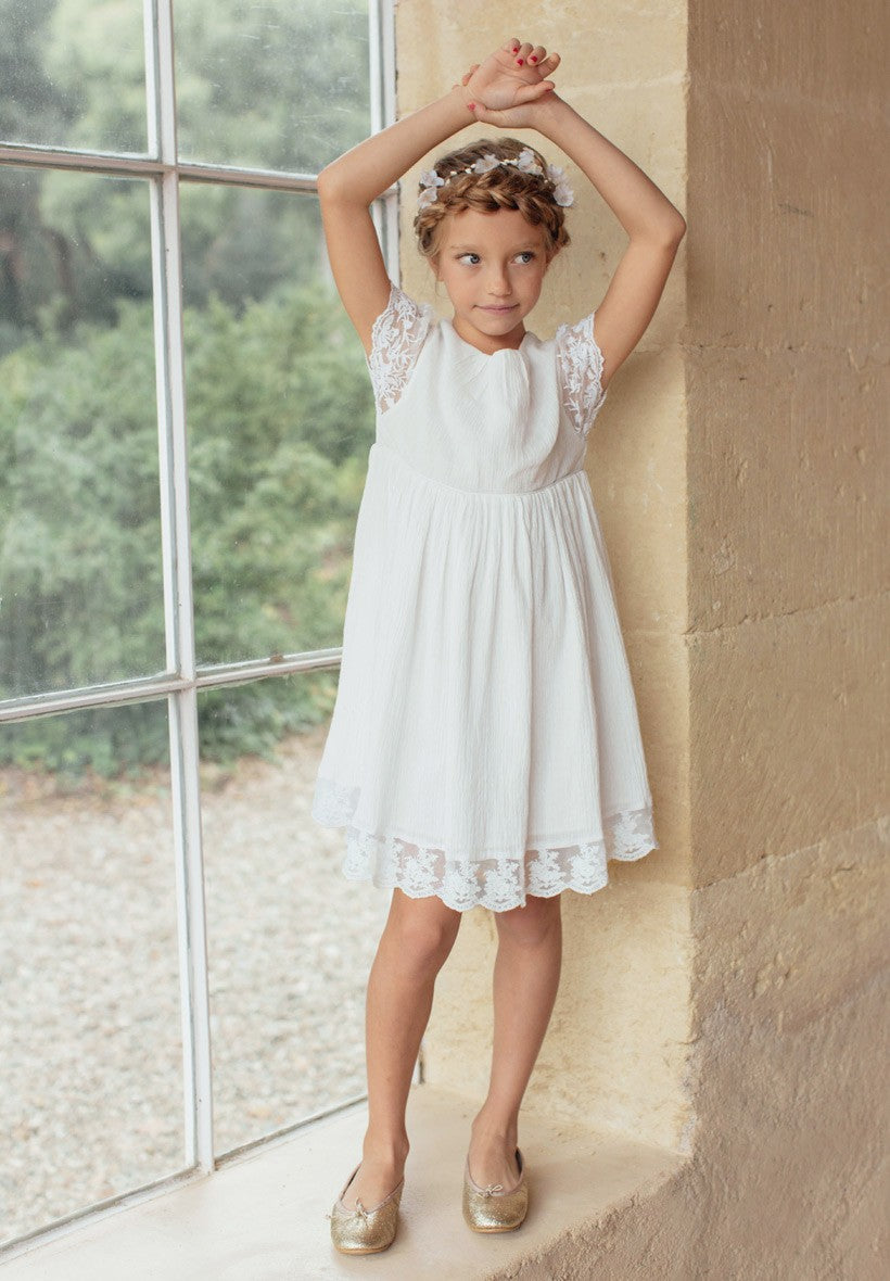 Robe Manon Ivoire Les petits inclassables 2