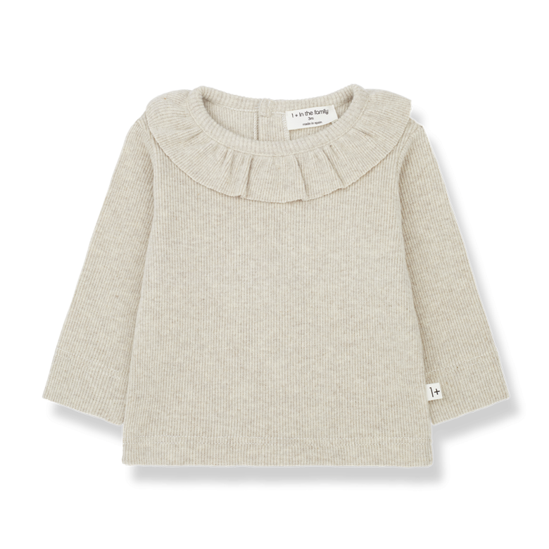 Blouse Anna beige — 3 mois
