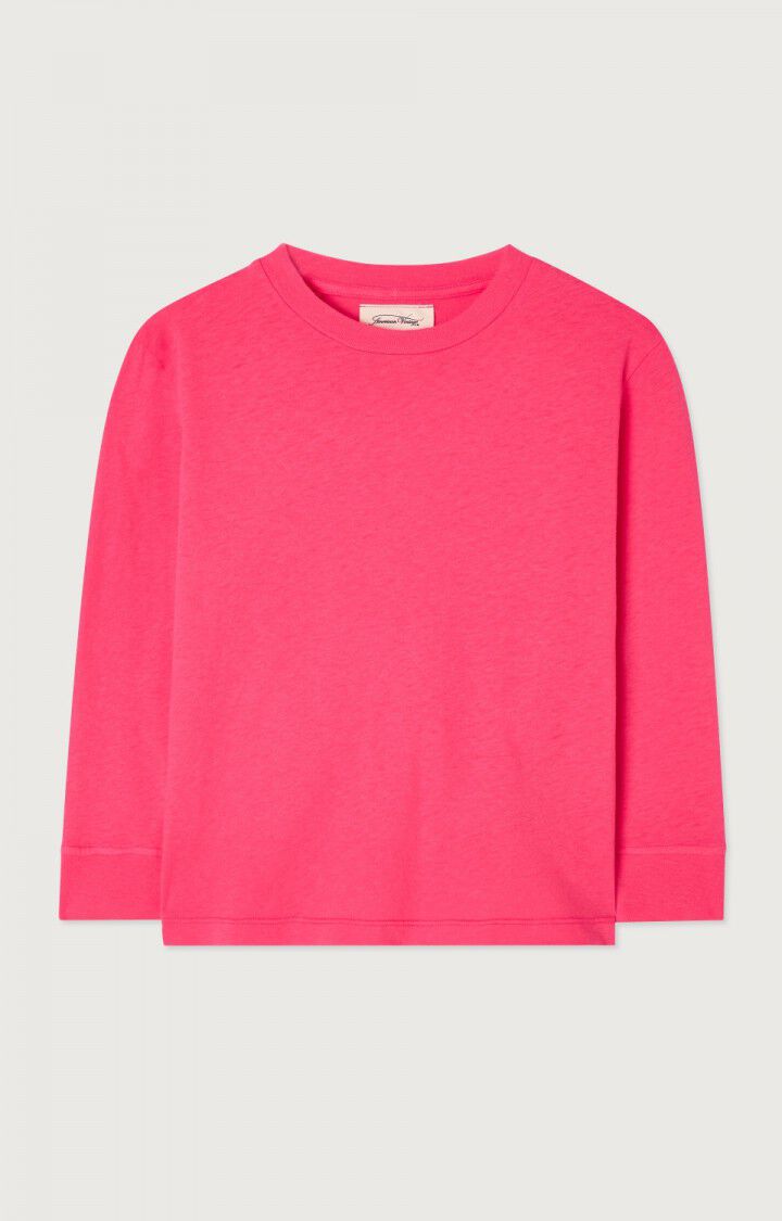 Americain Vintage : T-shirt Gamipy Rose Fluo — 3