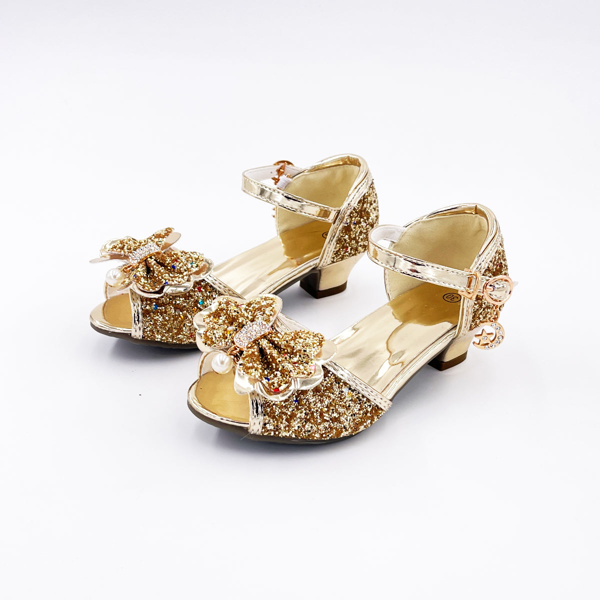 Chaussures de princesse dorées 2