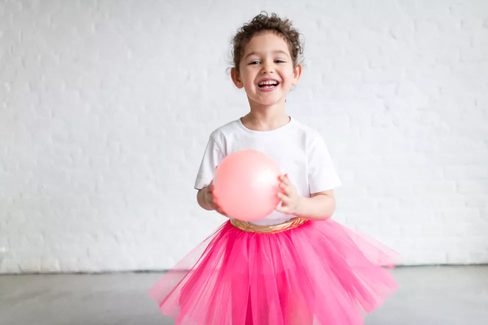 Tutu jupe en tulle rose fluo 1-3 ans 3