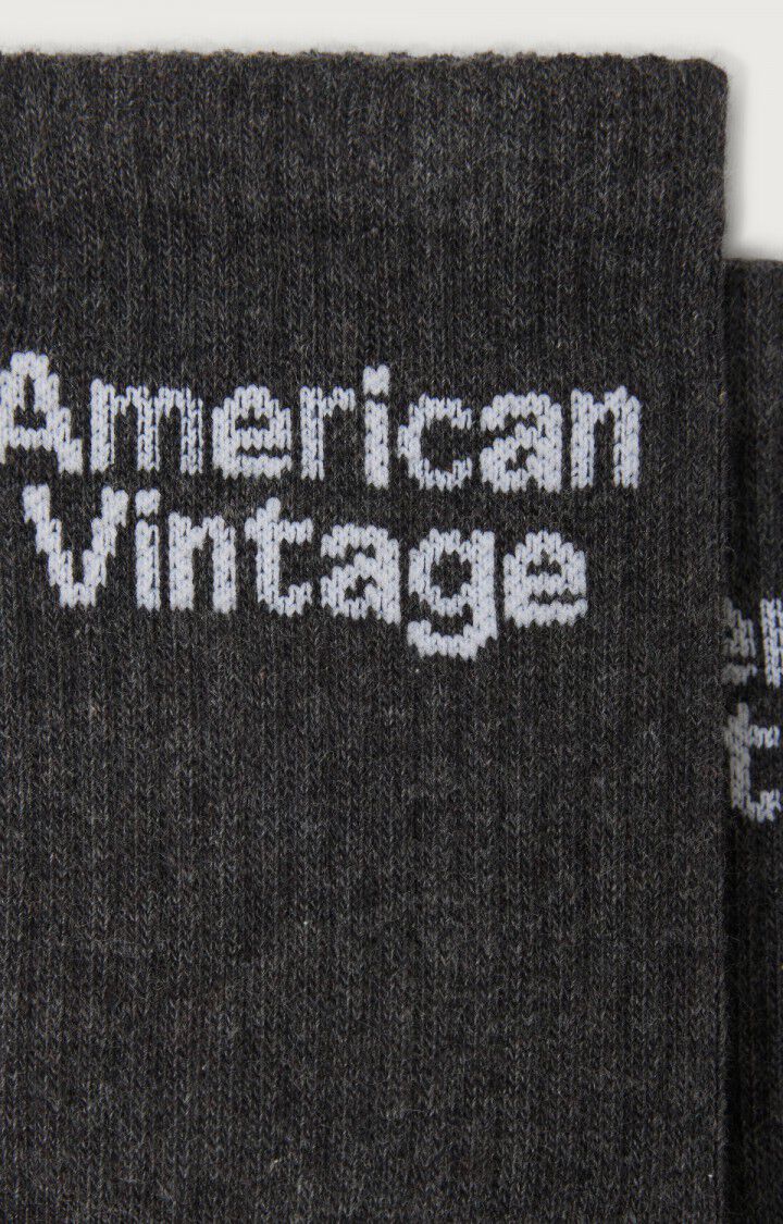 American Vintage : Chaussettes femme Américan Vintage GRIS CHINE 2