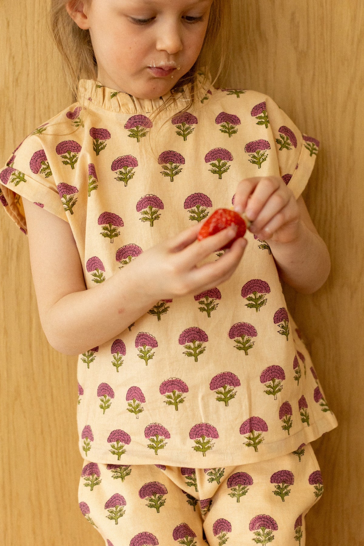 Blouse Kala Florets Macadamia 2