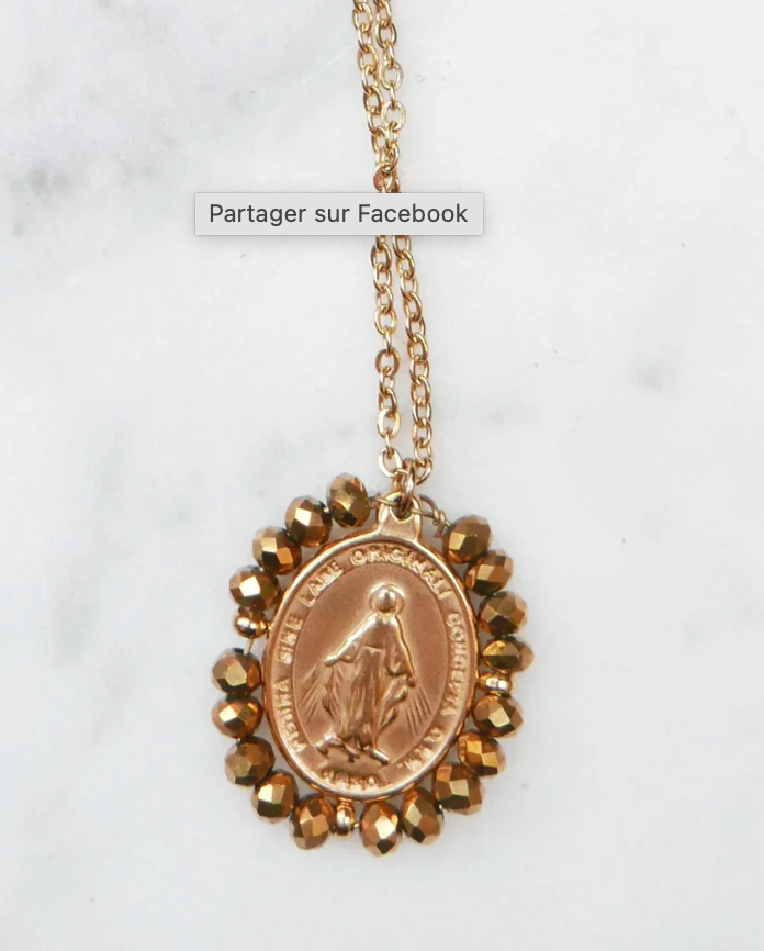 Collier Médaille Santa Maria 4
