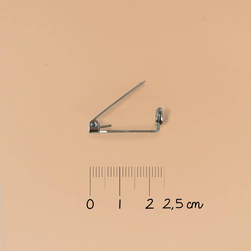 Broche étoile filante - Paillettes bronze 2