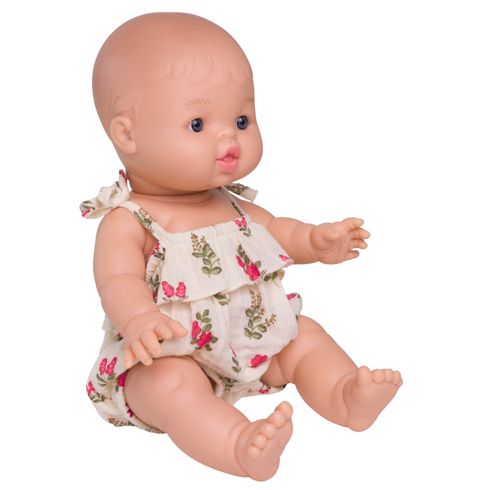 Barboteuse pour poupée en gaze de coton liberty 2