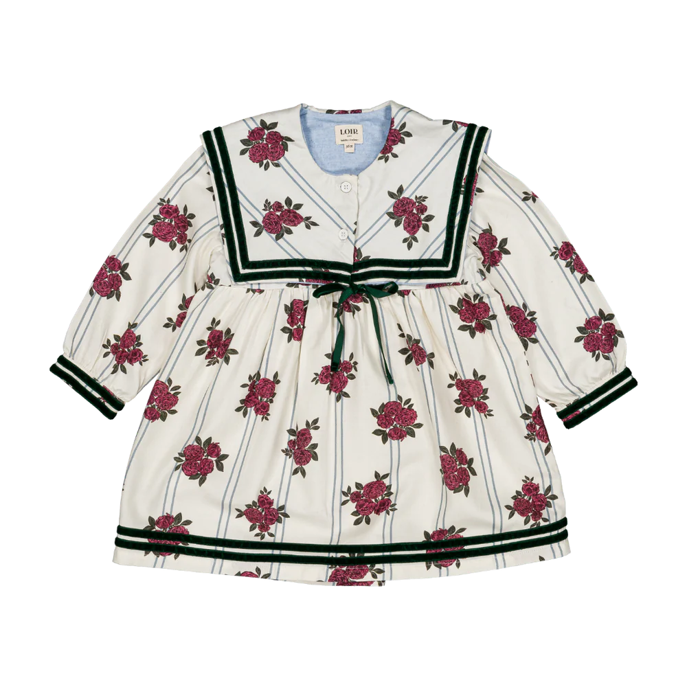 Robe lotti - pivoines — 24-mois