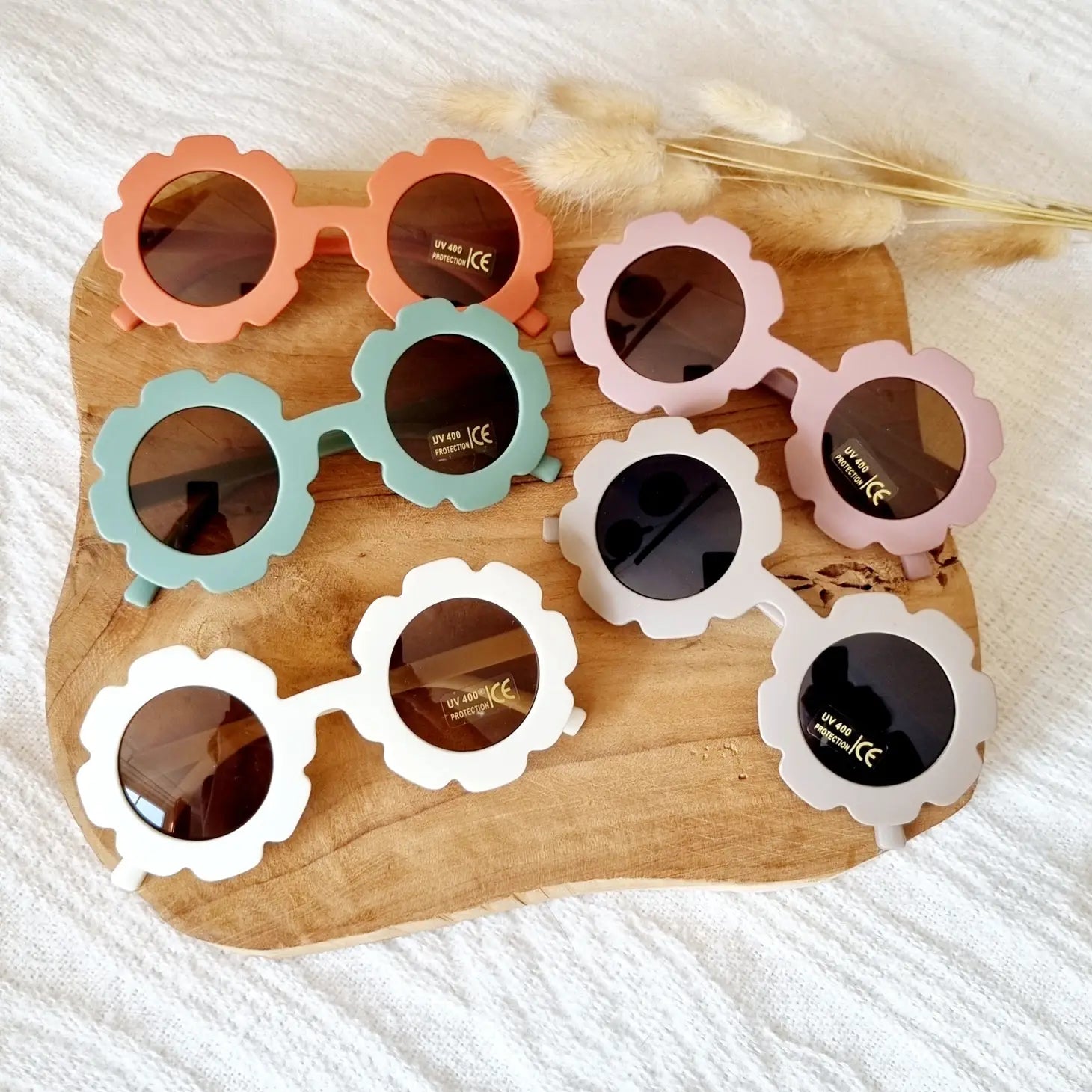 Lunettes de soleil fleurs 2