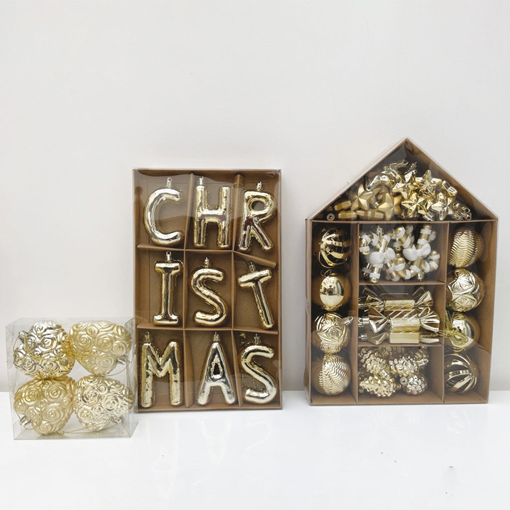 Déco christmas blanc doré