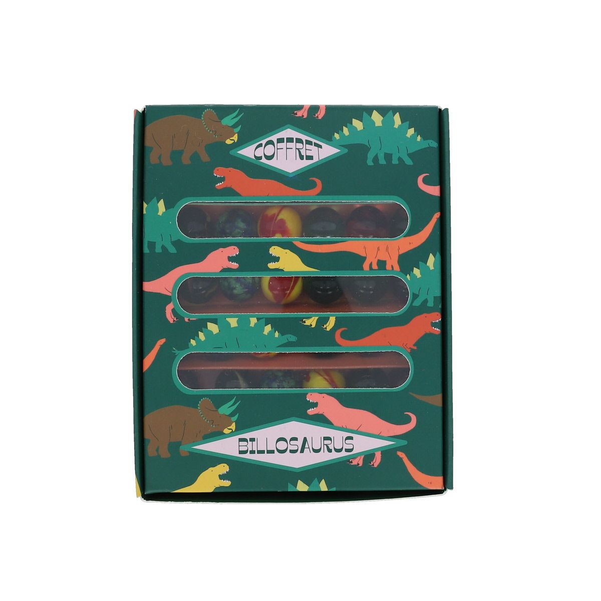 Jeu de billes coffret Billosaurus