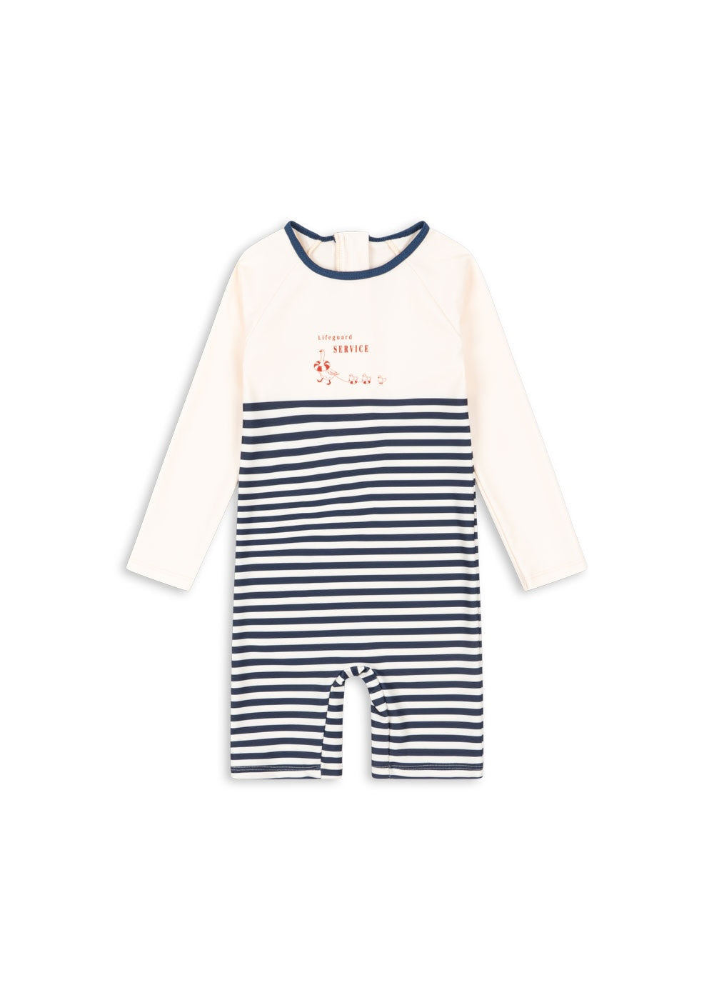 Maillot de bain 1 pièce à rayures — 6 mois