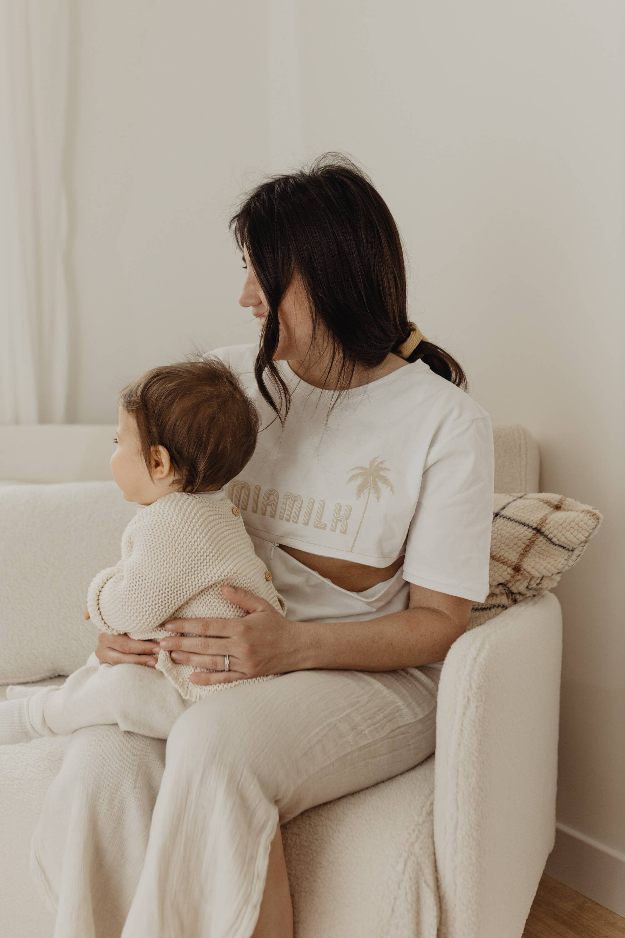 T-shirt d’allaitement Miamilk 2