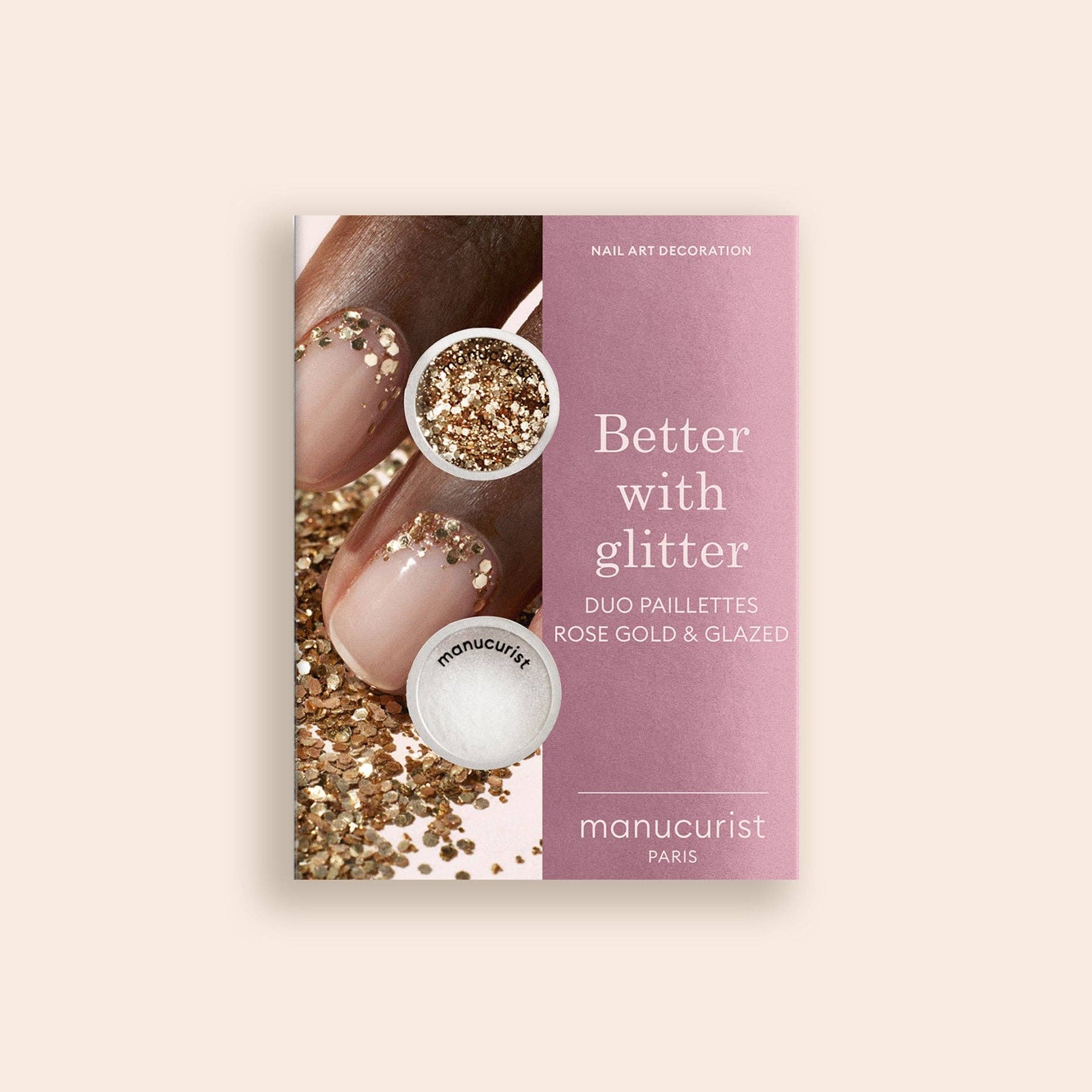 Paillettes - Rose Gold & Glazed