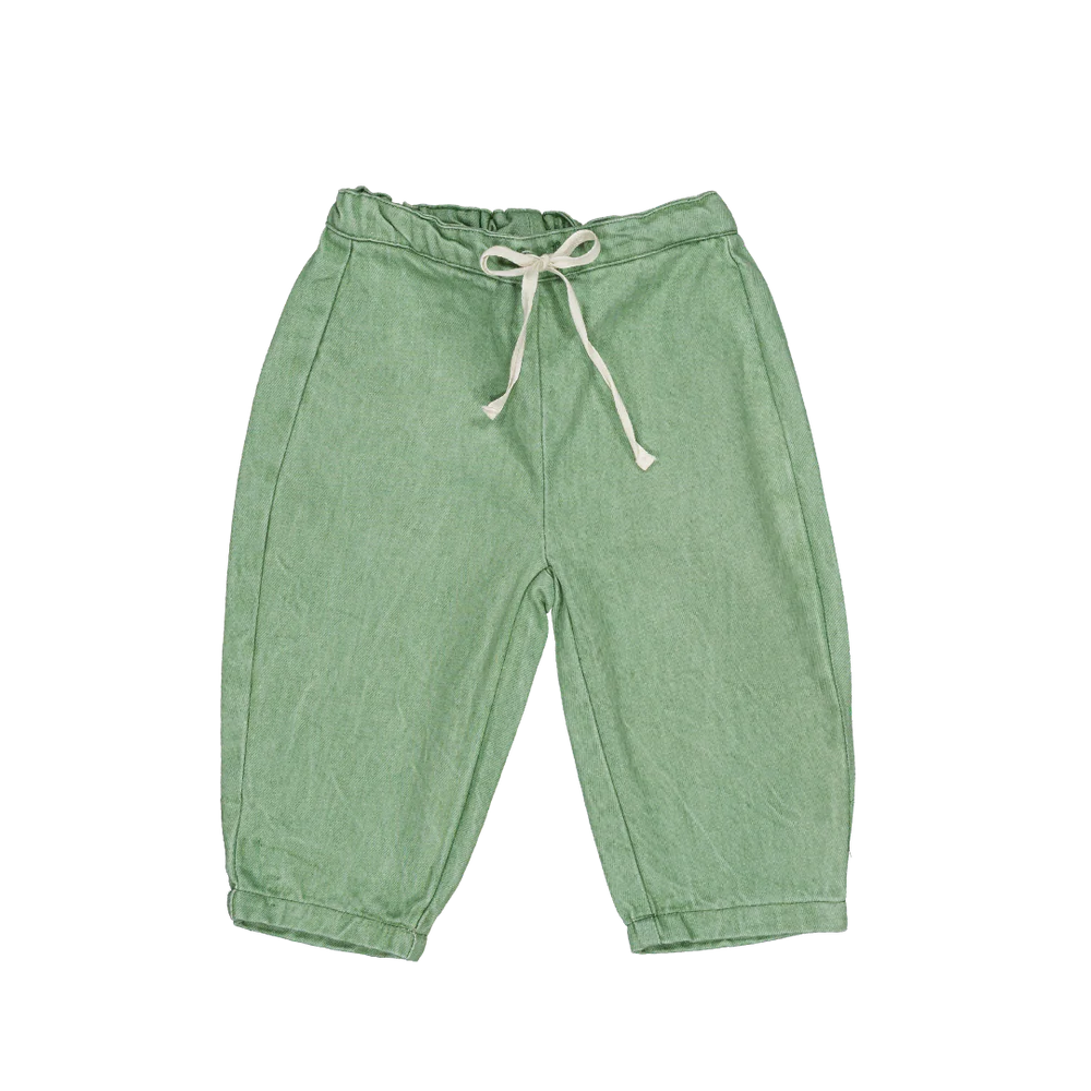 Pantalon grégoire - denim vert — 24-mois