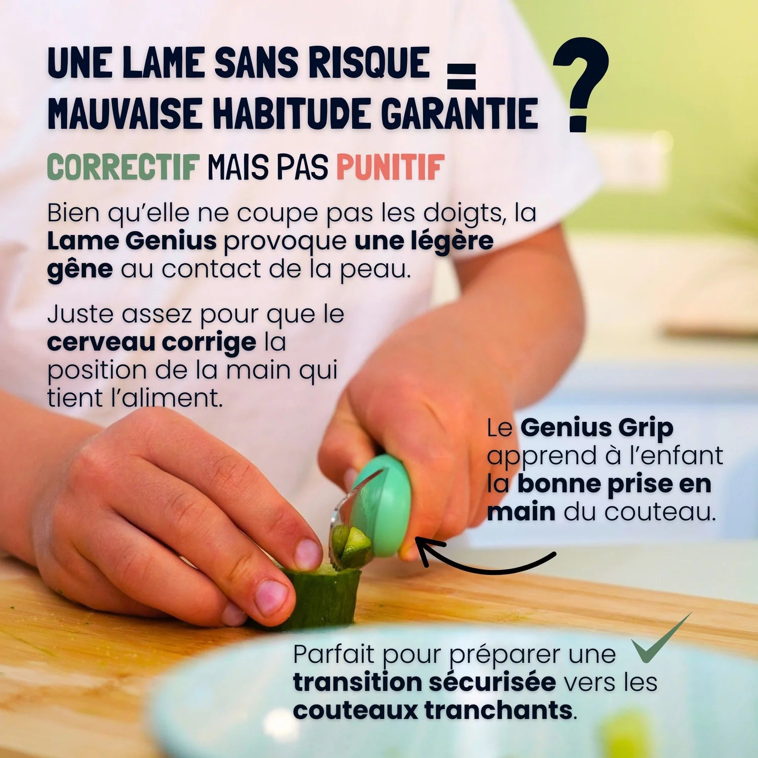 Le couteau éducatif magique d’Archi 8