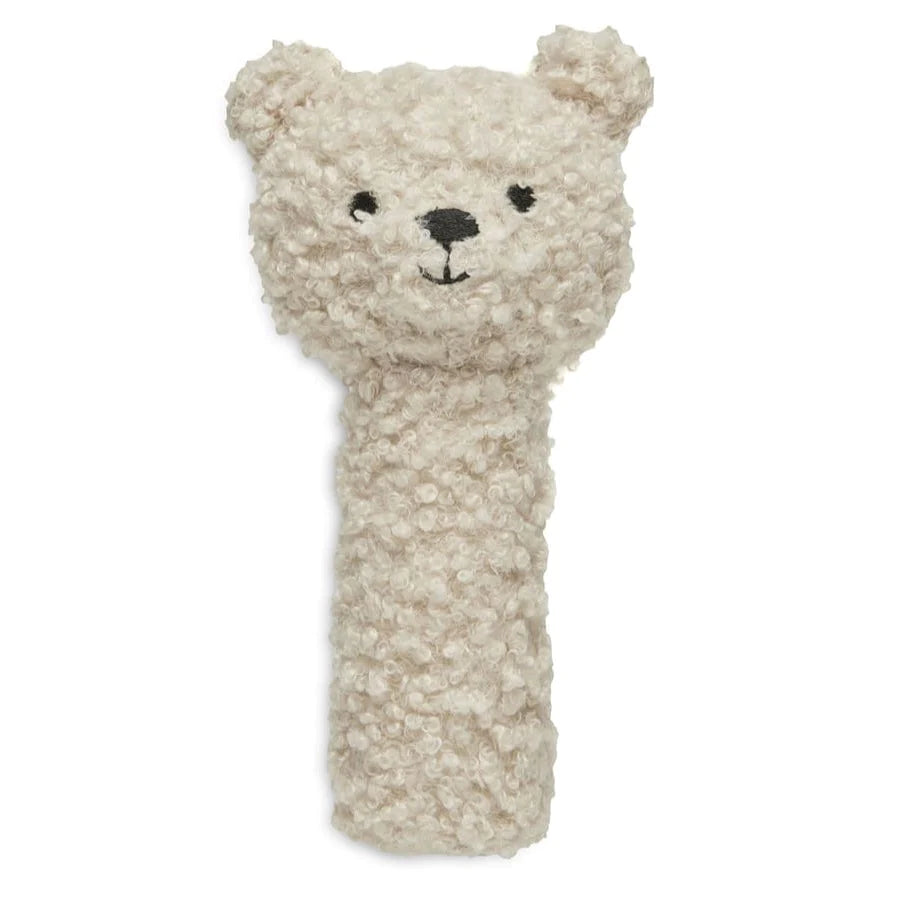 Hochet Teddy Bear bouclette — Beige