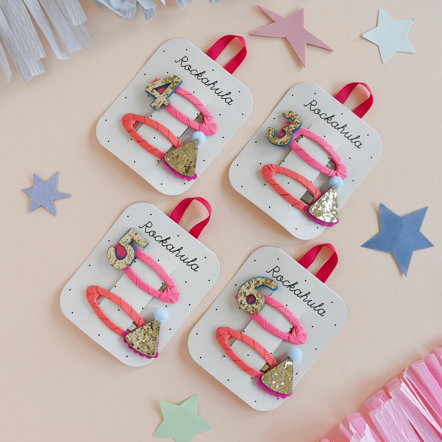 Barrettes d'anniversaire 🎂 2
