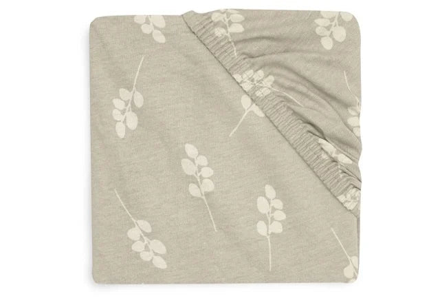 Drap housse berceau — Brindille vert olive