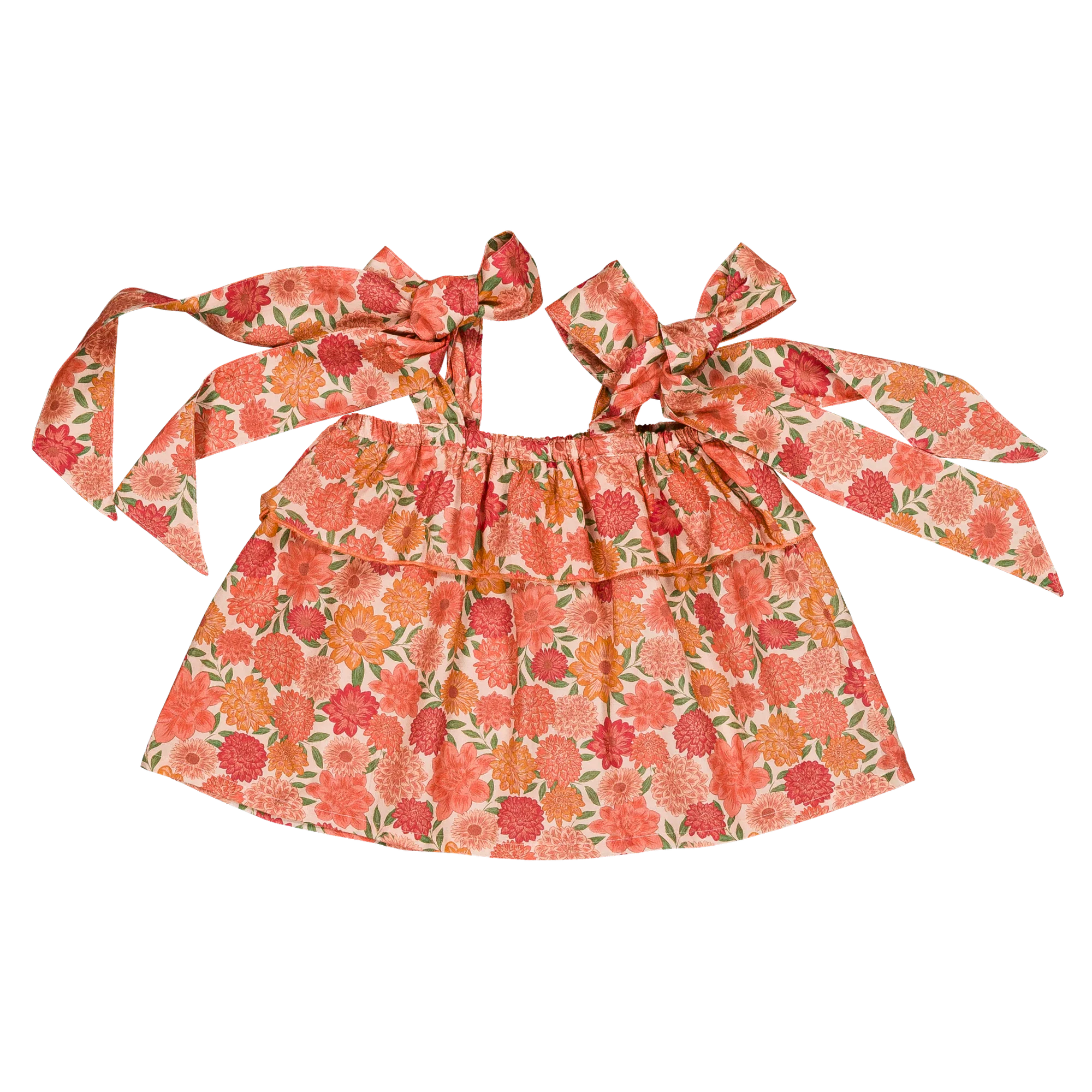Blouse castille - pivoine — 4-ans