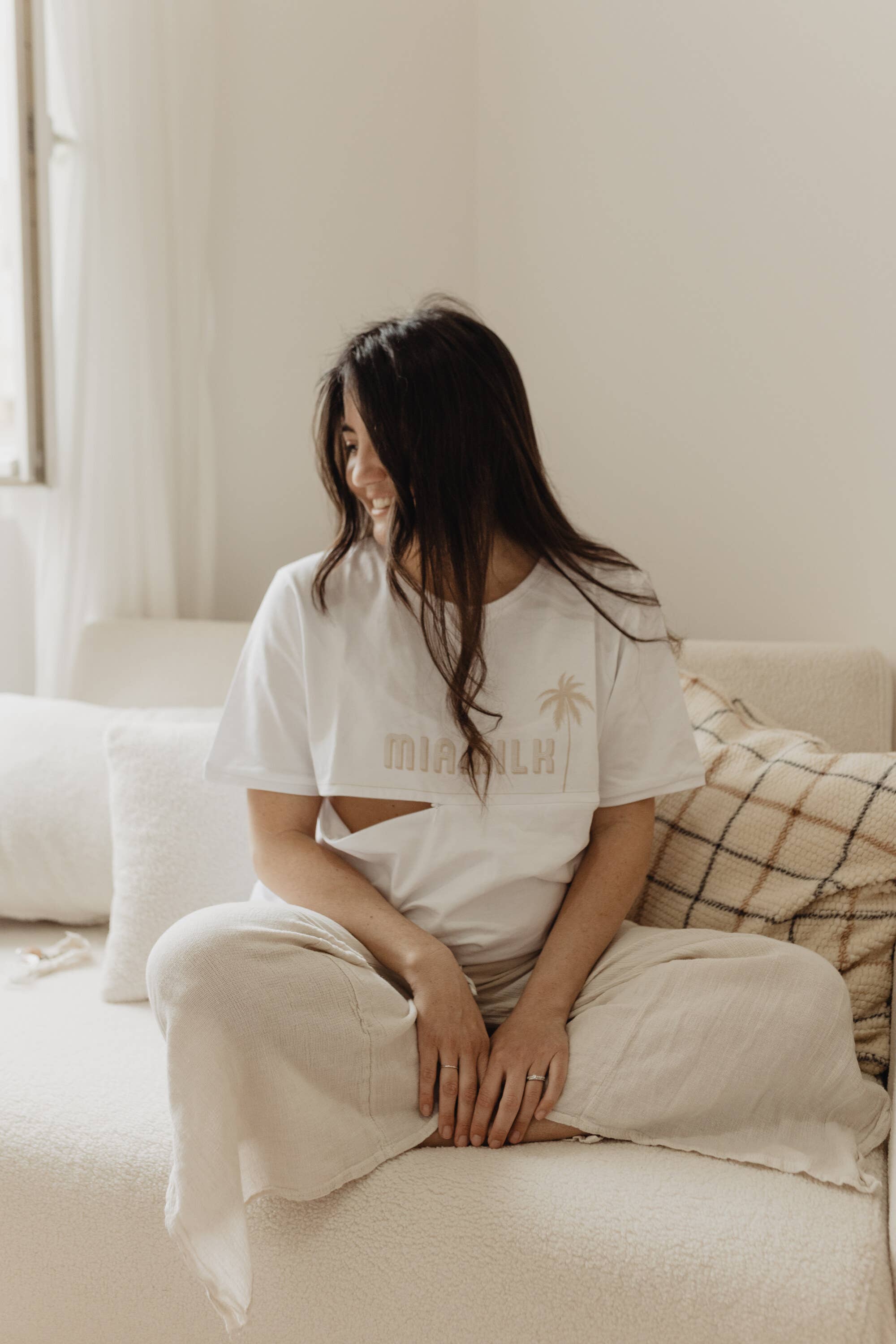 T-shirt d’allaitement Miamilk — L