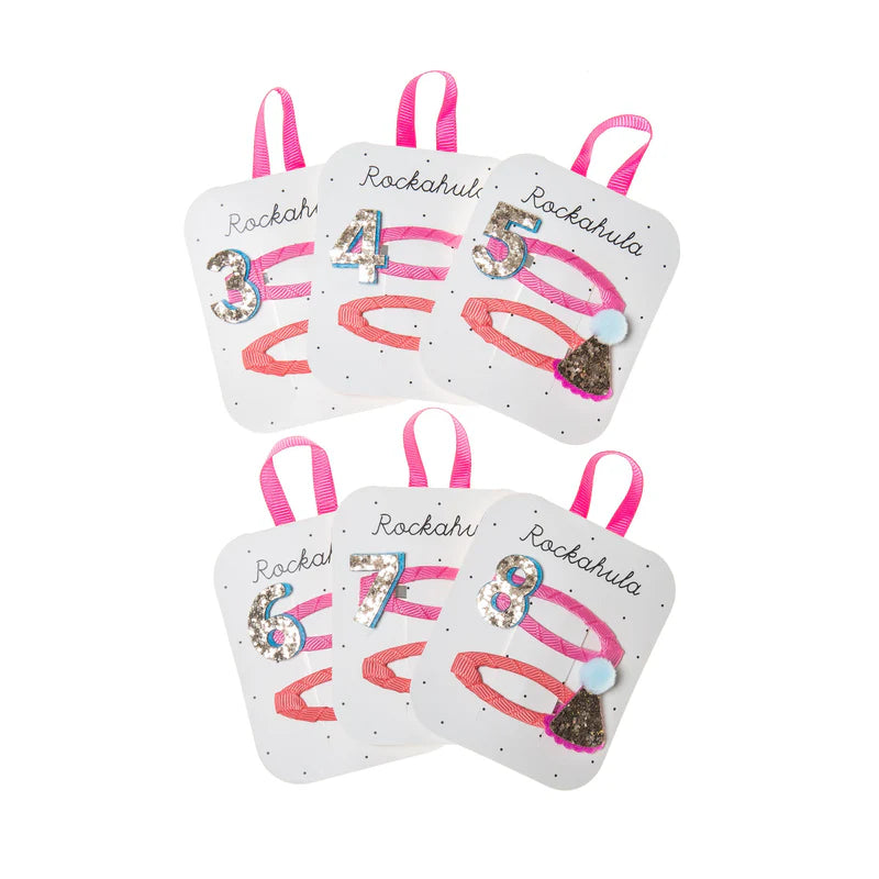 Barrettes d'anniversaire 🎂 5