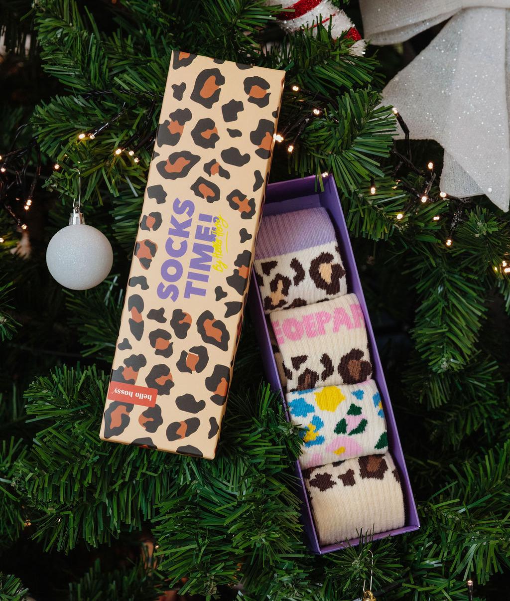 Pack Chaussettes - Léopard. — 2-3 ans