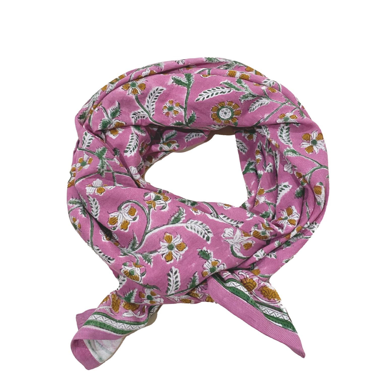 Foulard Adulte Dheli Cerise 100 cm 5