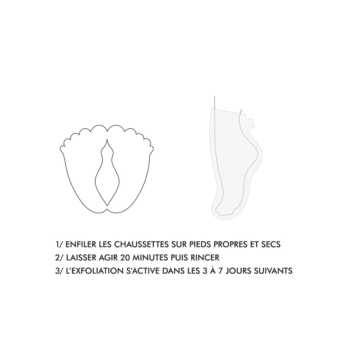 MASQUE PIEDS - EXFOLIANT 2
