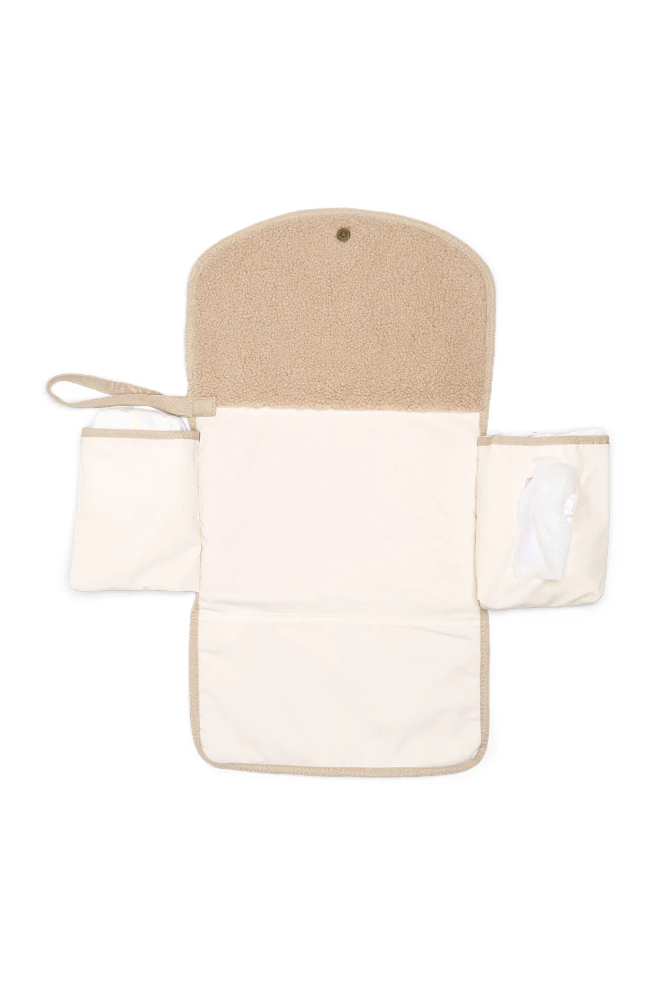 Tapis à langer Teddy bouclettes beige 4