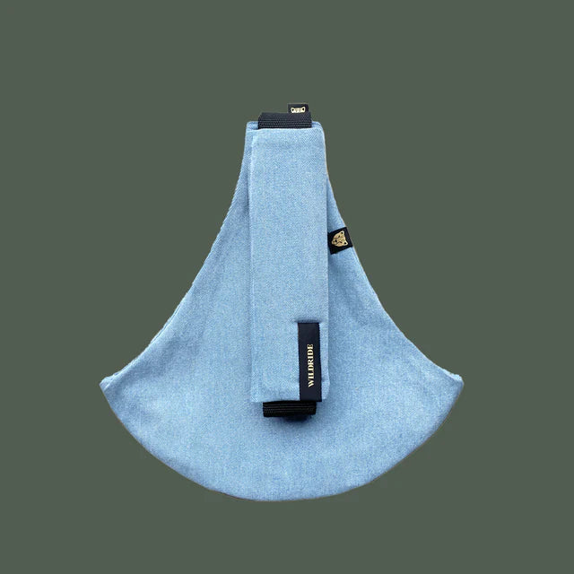 Porte-bébé Wildride Denim bleu 2