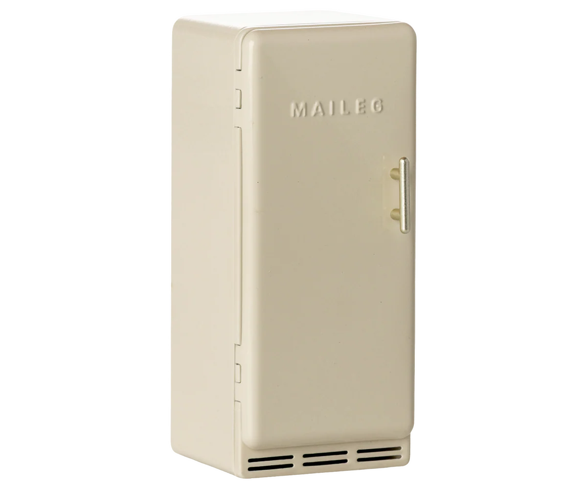 Maileg : Réfrigérateur, Souris - Blanc Off white