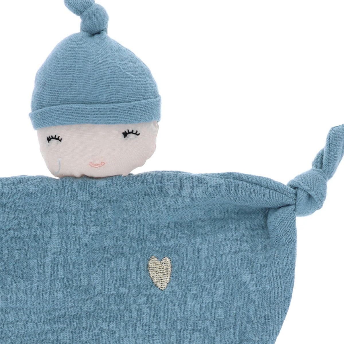 Doudou lutin bleu