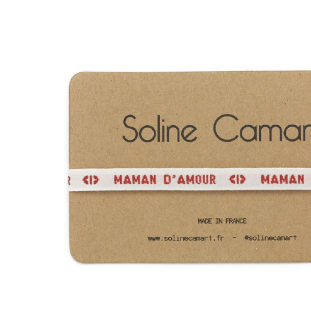 Bracelet ruban Soline Camart 2