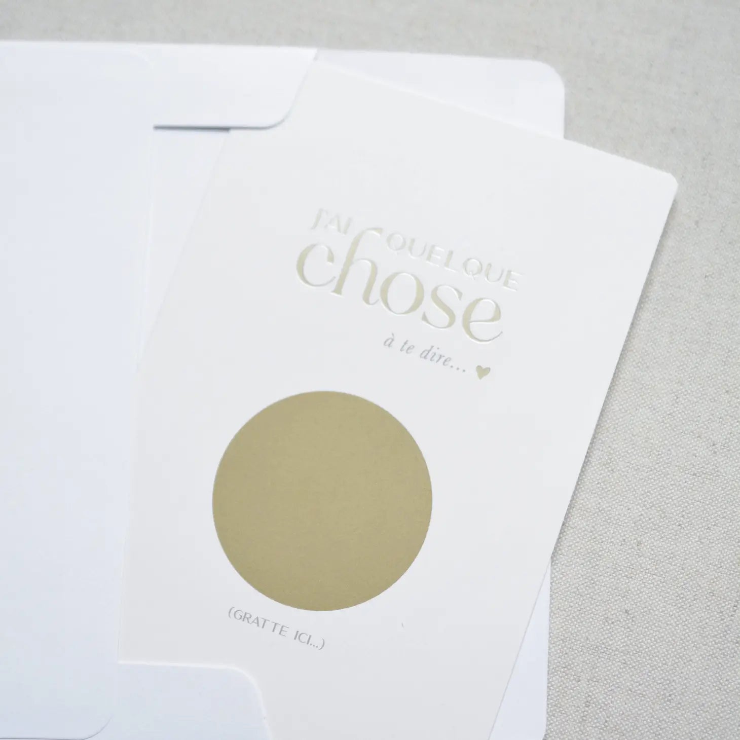Cartes annonces à gratter 'bébé en route' 4