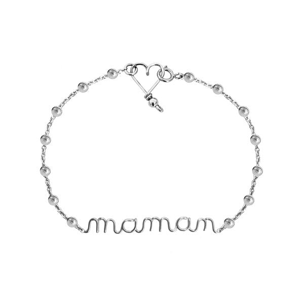 Bracelet Rosary maman argent 2