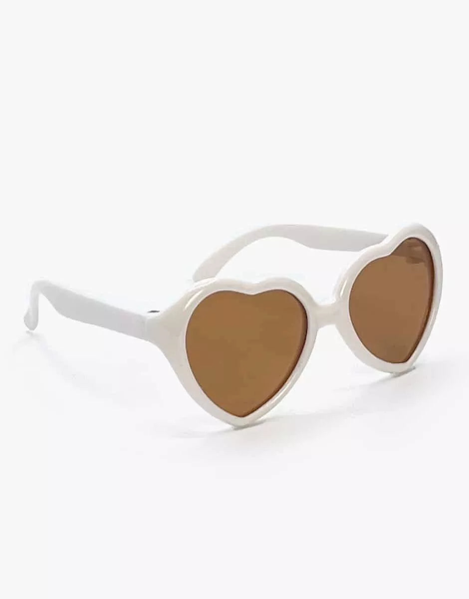 Lunettes de soleil LOONA blanche pour poupées